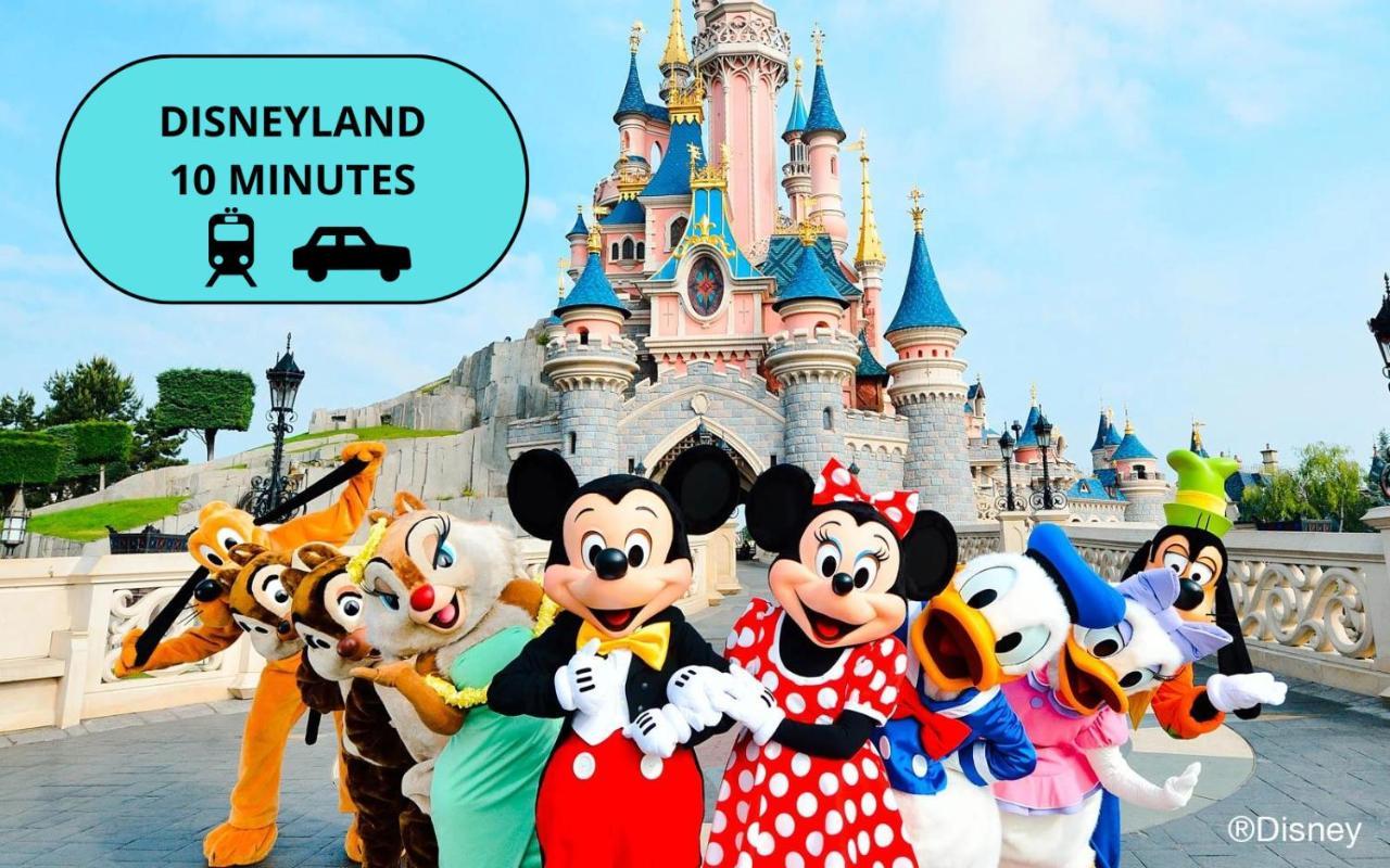 Sweet Home Disneyland Paris - Cosy Apartment Wifi บุสซี-แซ็ง-ฌอร์ฌ ภายนอก รูปภาพ